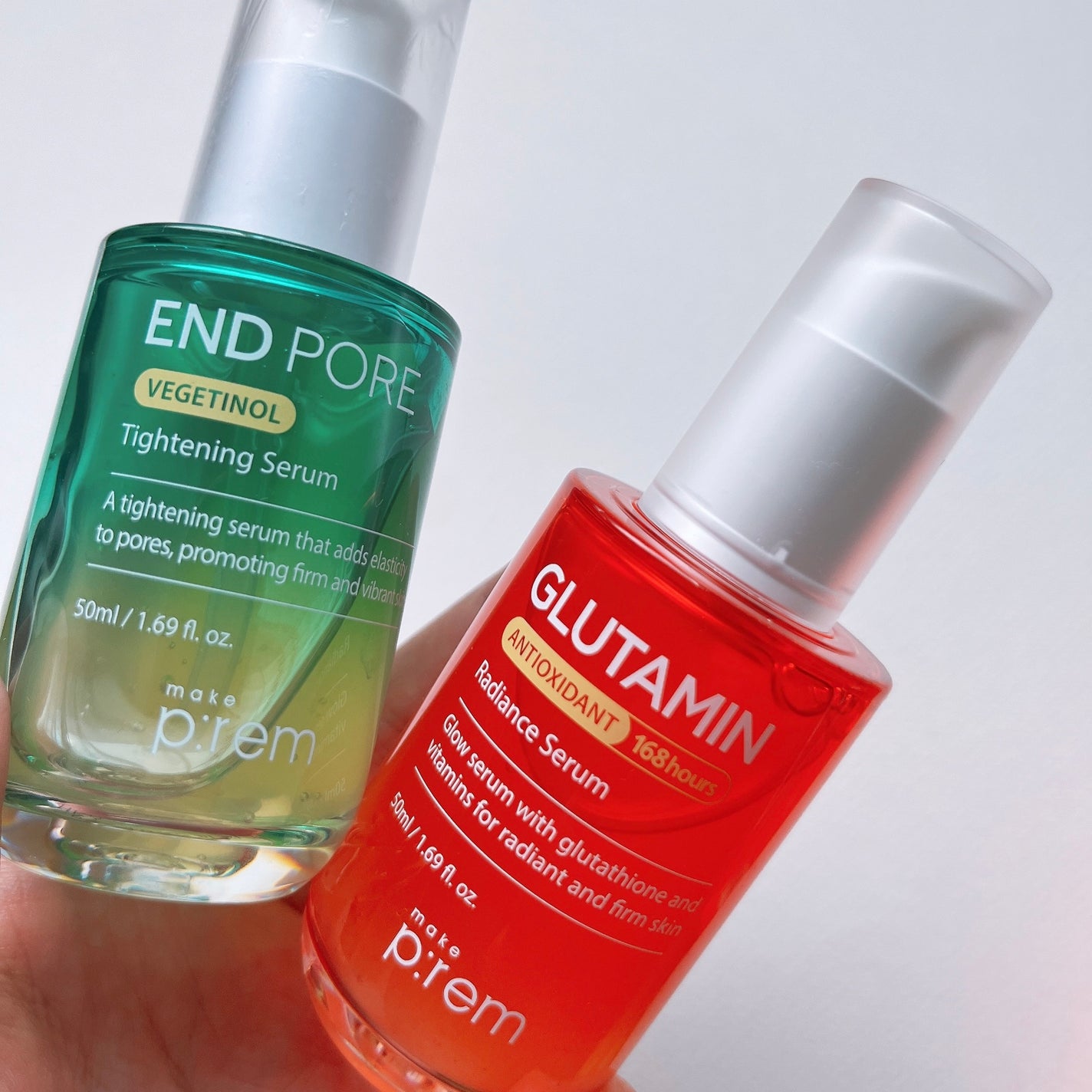 グルタミン抗酸化光彩セラム/make prem/美容液を使ったクチコミ(5枚目)