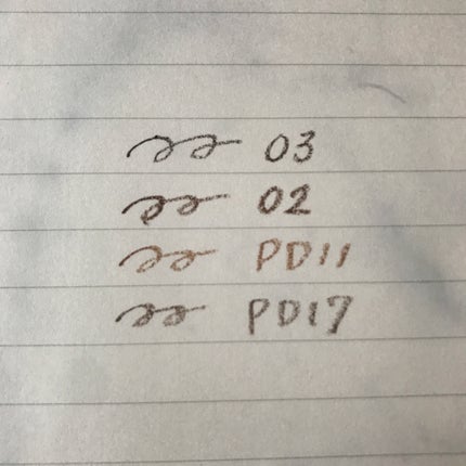 パウダー&ペンシル アイブロウEX/excel/アイブロウペンシルを使ったクチコミ(7枚目)