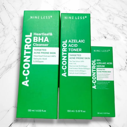 A-Control 10%アゼライックアシッドセラム/NINELESS/美容液を使ったクチコミ(5枚目)