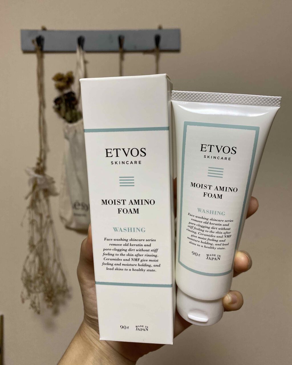 モイストアミノフォーム/エトヴォス/洗顔フォームを使ったクチコミ(1枚目)