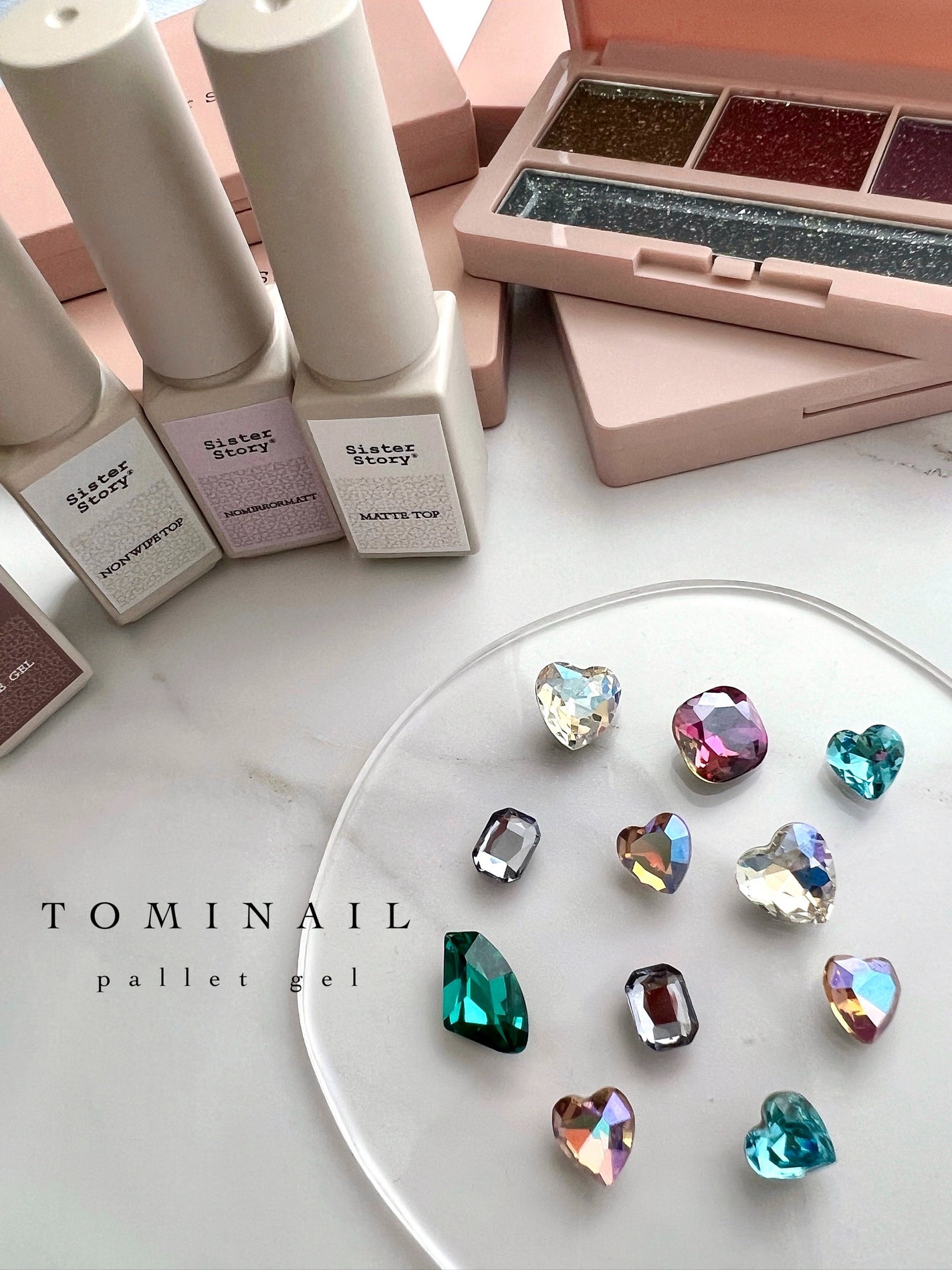 tomi nail パレットジェル/tomi nail/ジェルネイルを使ったクチコミ(2枚目)