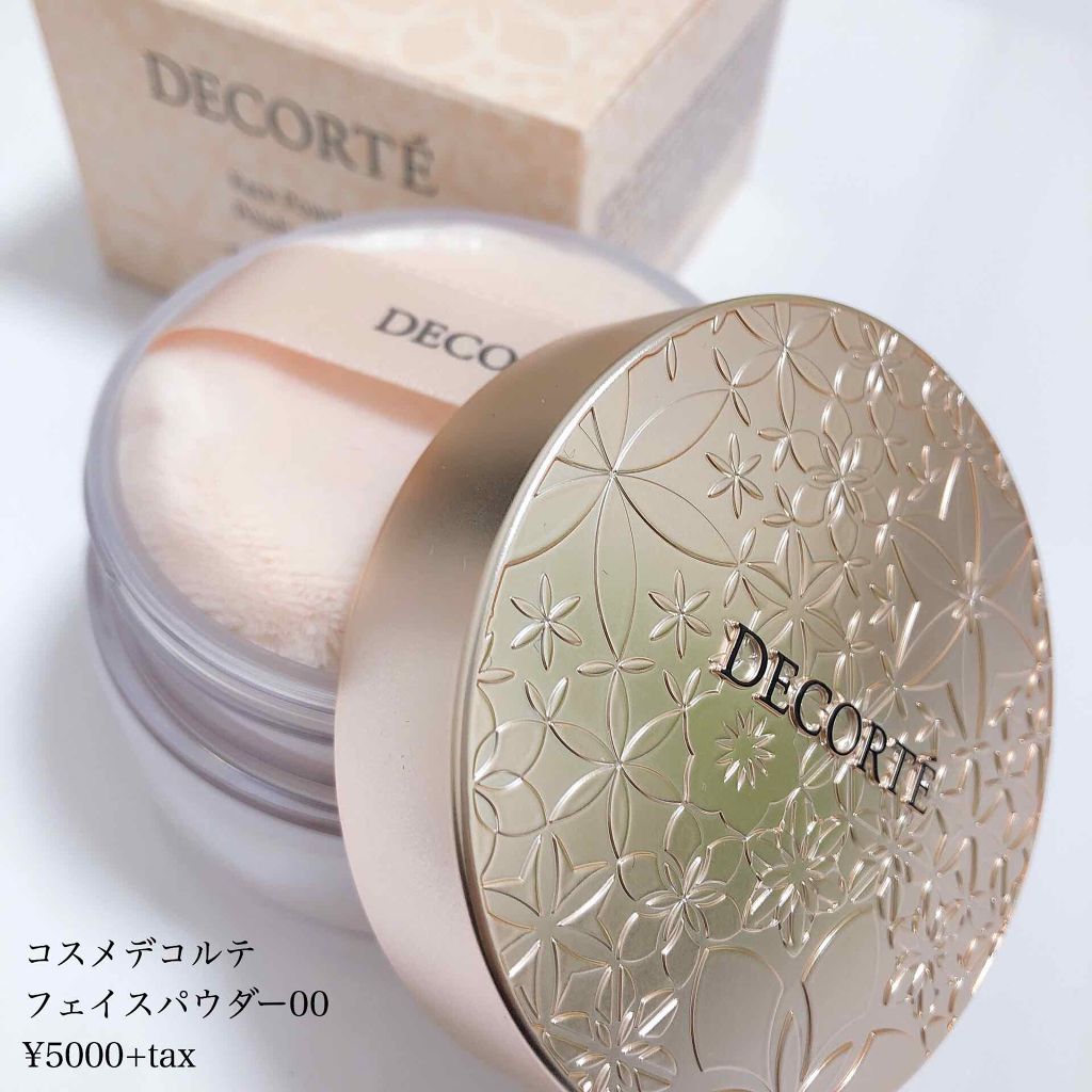 AQ MW フェイスパウダー/DECORTÉ/ルースパウダーを使ったクチコミ(1枚目)