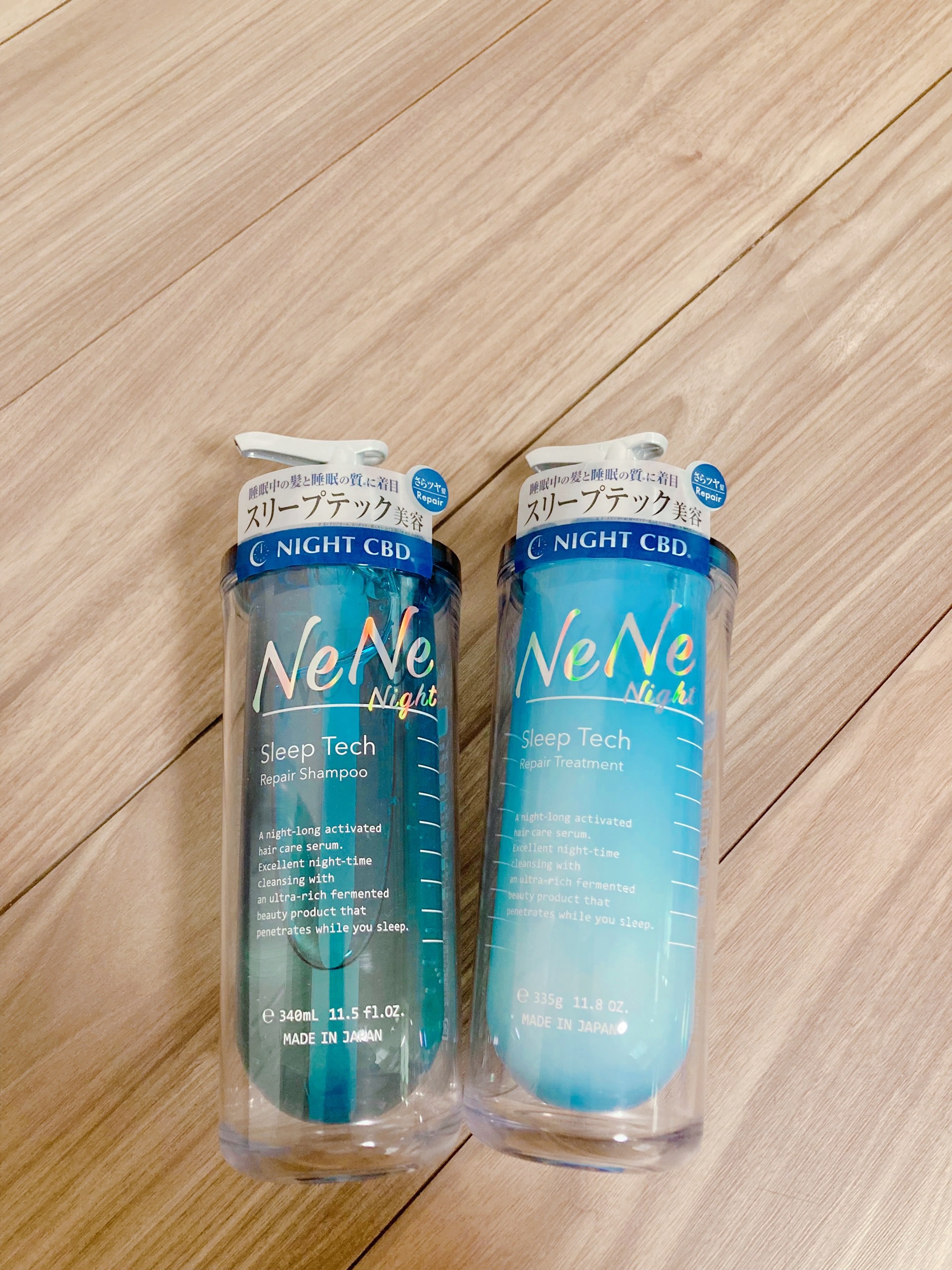 スリープテック リペア シャンプー／ヘアトリートメント/NeNe Night/市販シャンプーを使ったクチコミ（2枚目）