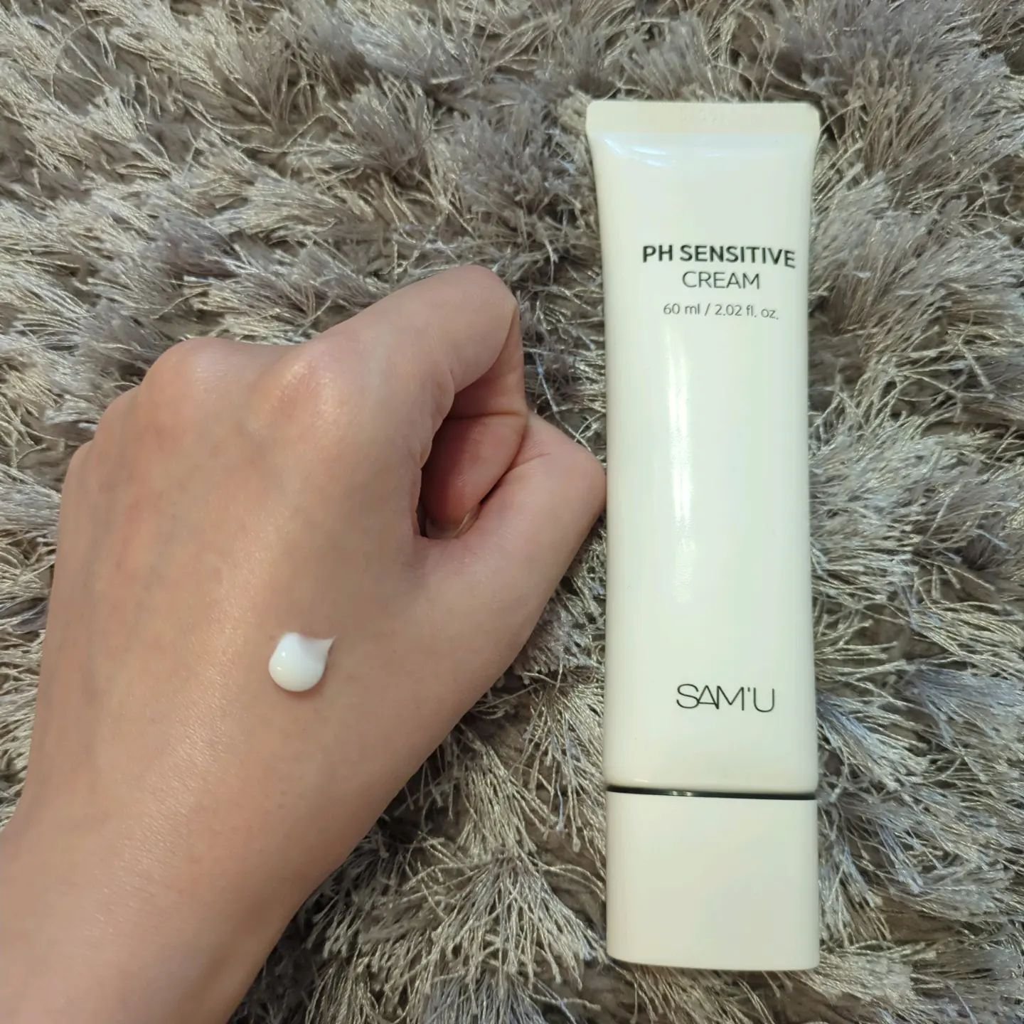サミュ PHセンシティブクリーム/SAM'U/フェイスクリームを使ったクチコミ（2枚目）