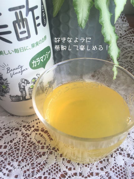 美酢 (希釈タイプ)/美酢(ミチョ)/その他飲むお酢を使ったクチコミ(4枚目)