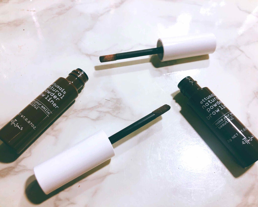 チップオン アイブロー/ettusais/パウダーアイブロウを使ったクチコミ(1枚目)