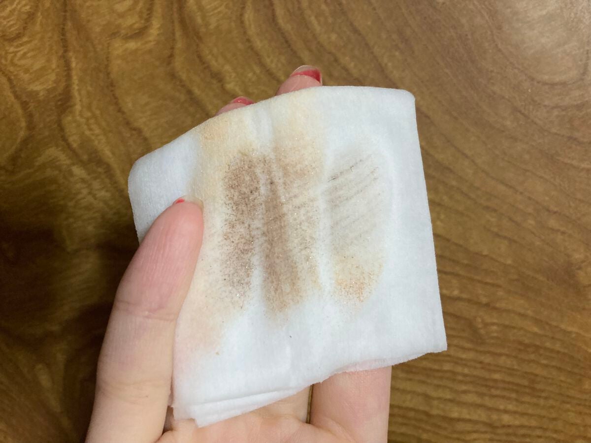 ふくだけコットン うるおいリッチ うるっとモイスト/ビオレ/クレンジングシートを使ったクチコミ(2枚目)