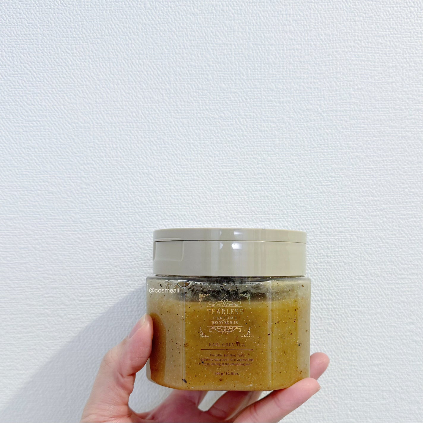 アールグレイティージャム ボディスクラブ/TEABLESS/ボディスクラブを使ったクチコミ(2枚目)