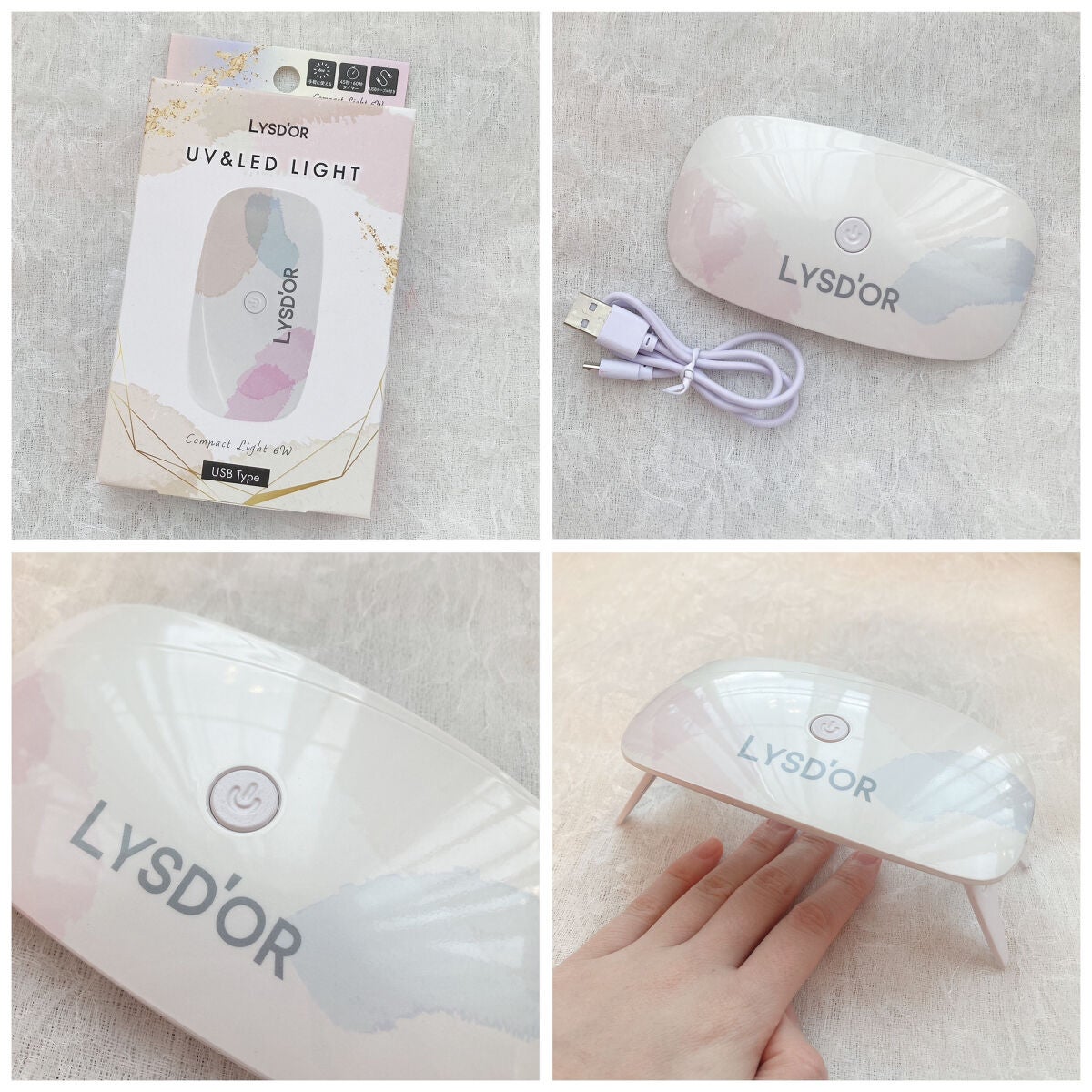 セミキュアジェルネイルシール ハンド用/LYSD’OR/ネイルシールを使ったクチコミ(5枚目)