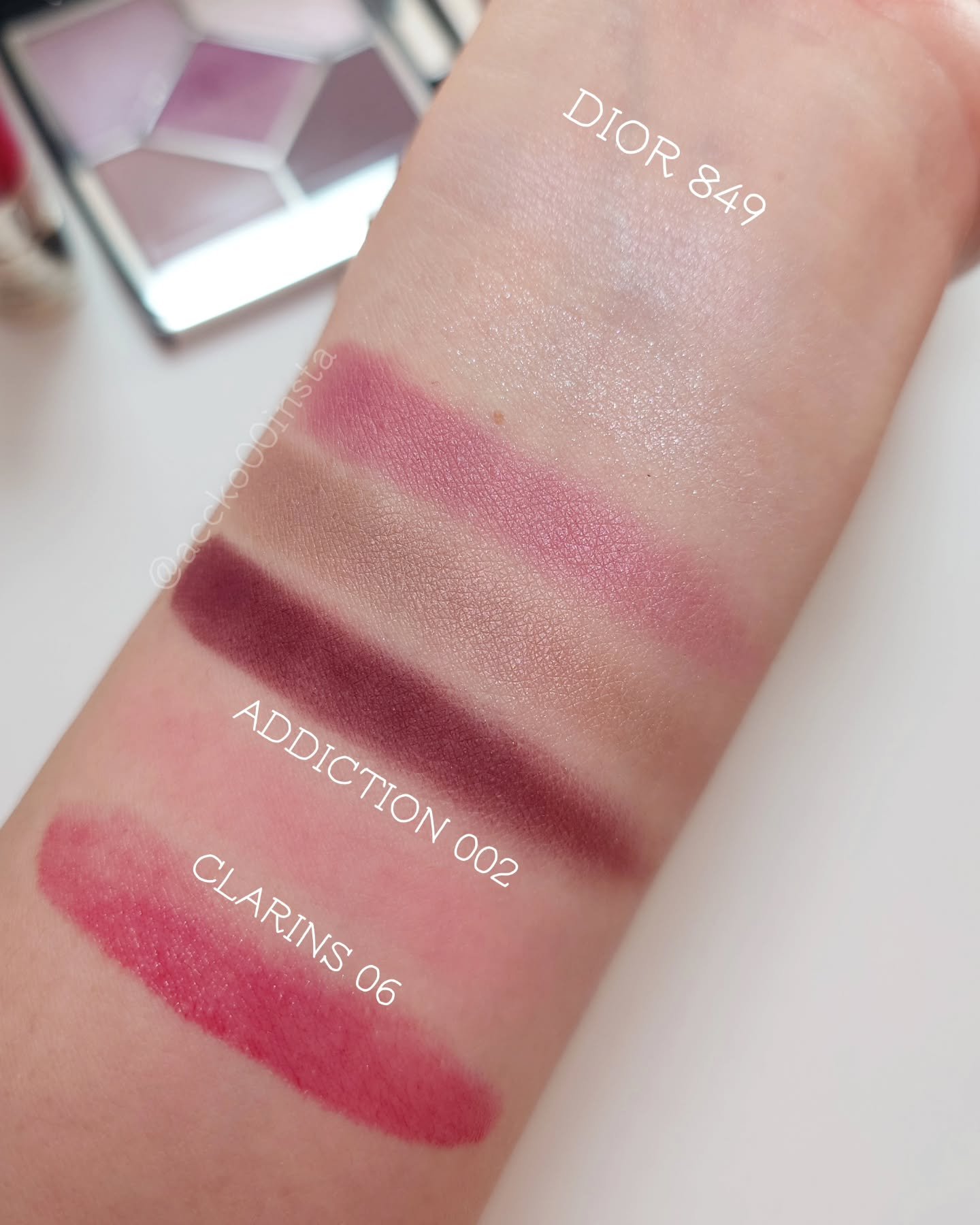 【旧】サンク クルール クチュール/Dior/アイシャドウパレットを使ったクチコミ（2枚目）