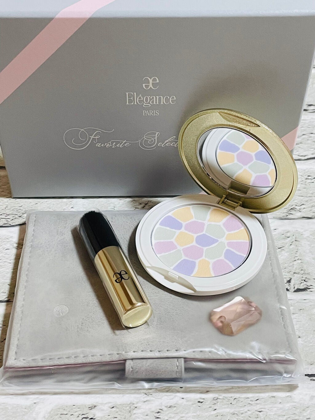 フェイバリット セレクション 2020/Elégance/プレストパウダーを使ったクチコミ(1枚目)