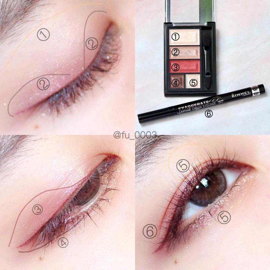 エグザジェレート ラスティングリキッドアイライナー WP/リンメル ロンドン/リキッドアイライナーを使ったクチコミ（2枚目）