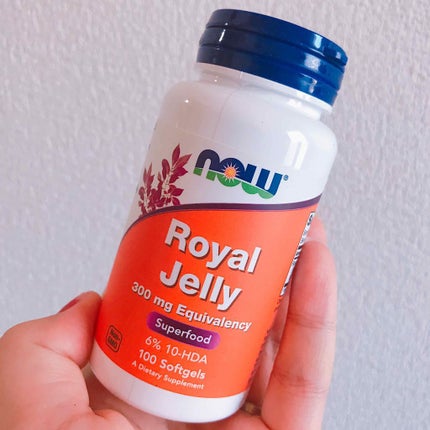 ローヤルゼリー 100/Now Foods/健康サプリメントを使ったクチコミ(3枚目)