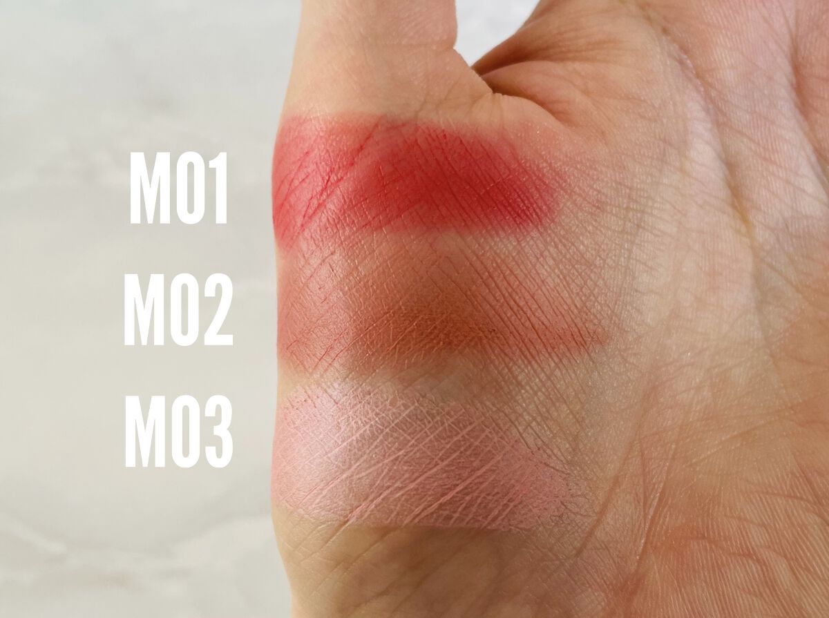 クリームチーク（マットタイプ） M01 アップルコンポート/キャンメイク/ジェル・クリームチークを使ったクチコミ（3枚目）