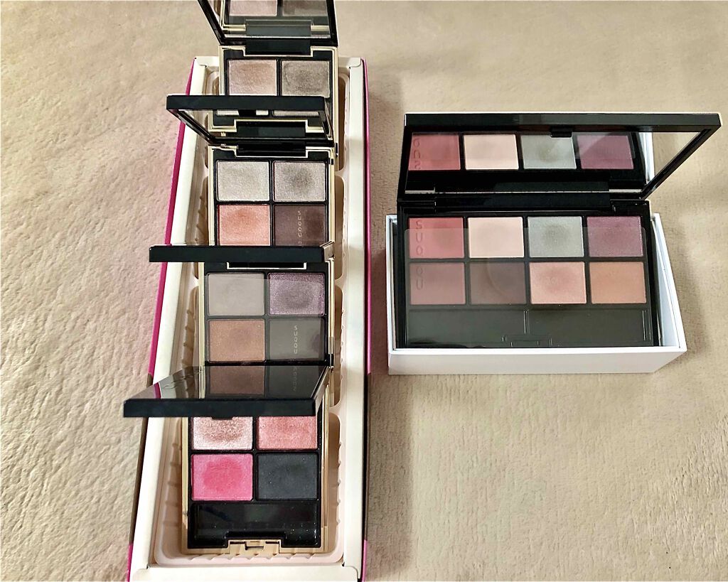 柚子かぴ❤︎ on LIPS 「2020/05/21現在のSUQQUパレット収納SUQQUのデ..」(2枚目)