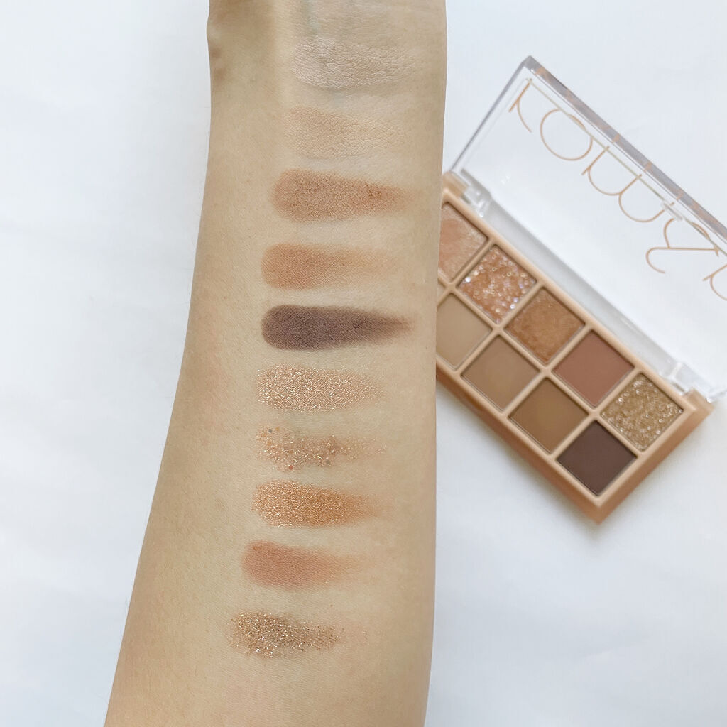 ベターザンパレット/rom&nd/アイシャドウパレットを使ったクチコミ（3枚目）