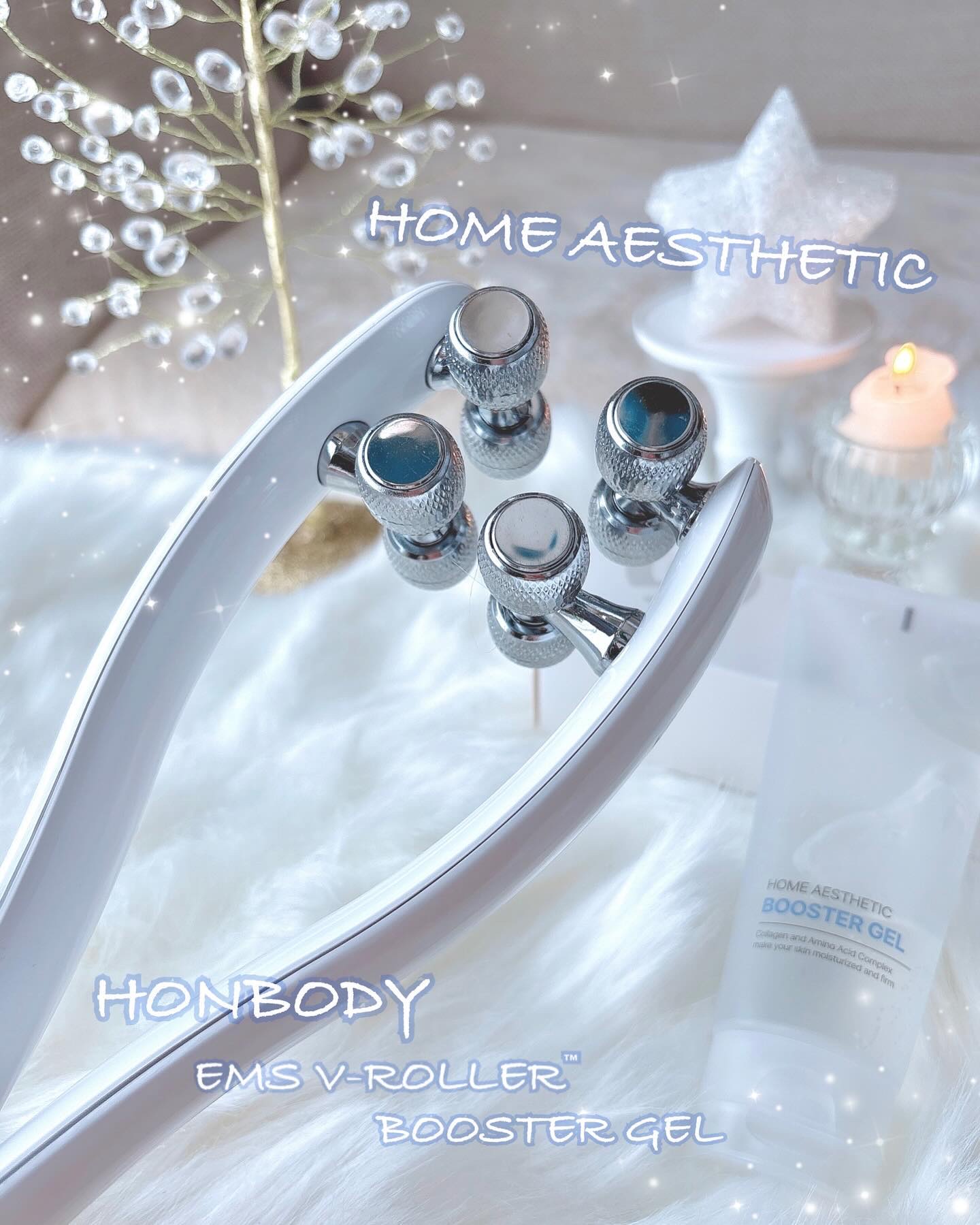 EMSブイローラー/HONBODY/美顔器・マッサージを使ったクチコミ（1枚目）