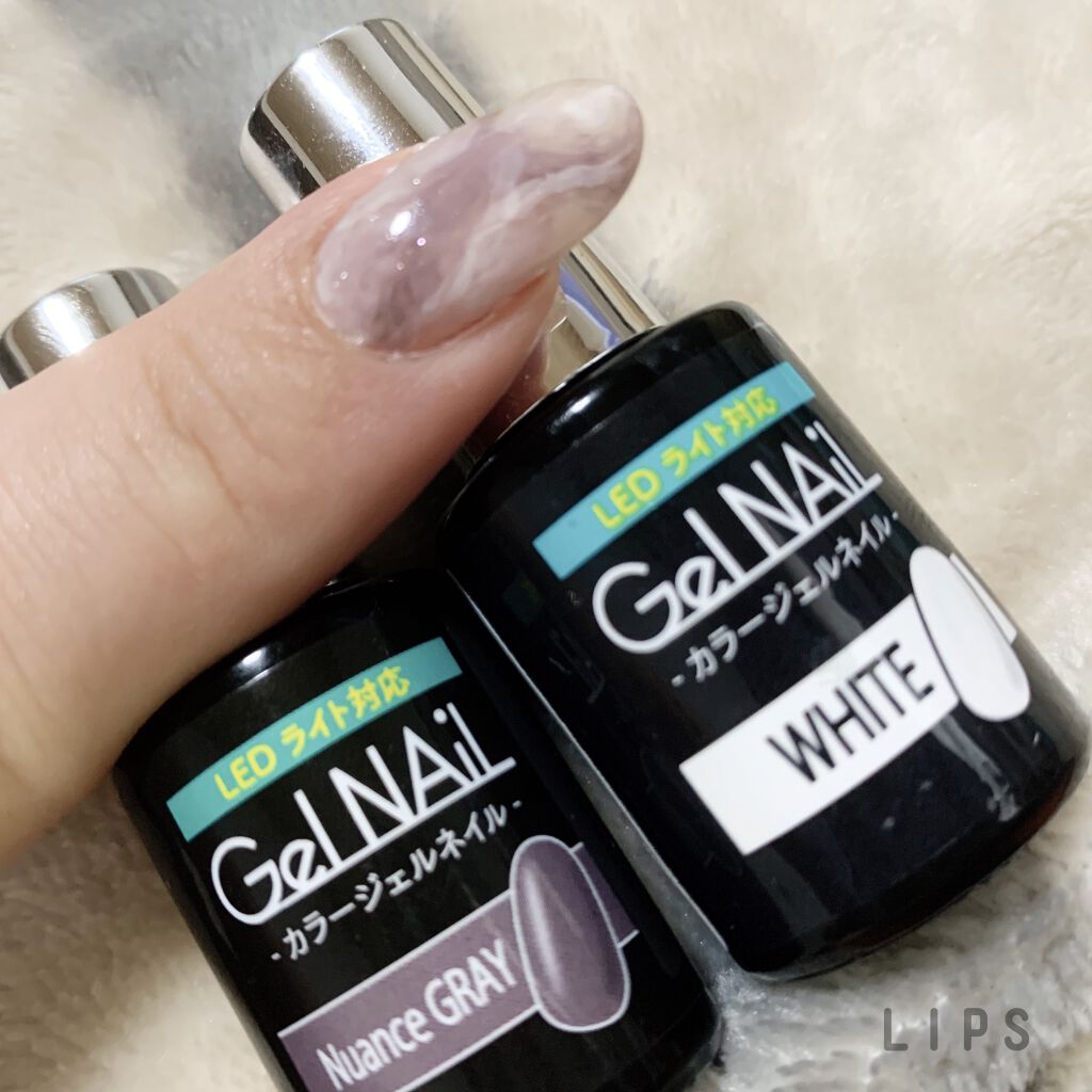 ジェルネイル（ライト対応）/セリア/ジェルネイルを使ったクチコミ（1枚目）