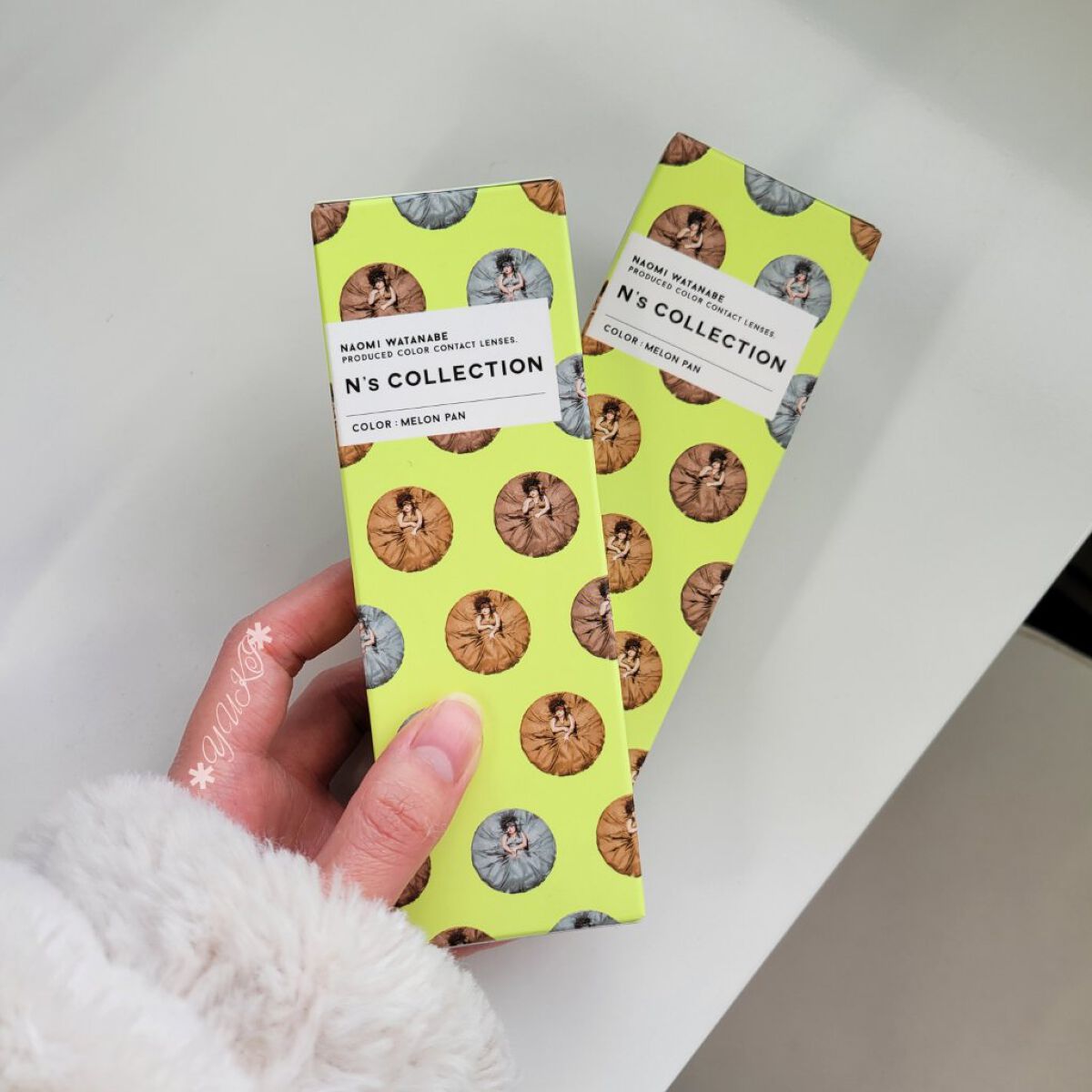 N’s COLLECTION 1day メロンパン/N’s COLLECTION/ワンデー（１DAY）カラコンを使ったクチコミ（2枚目）