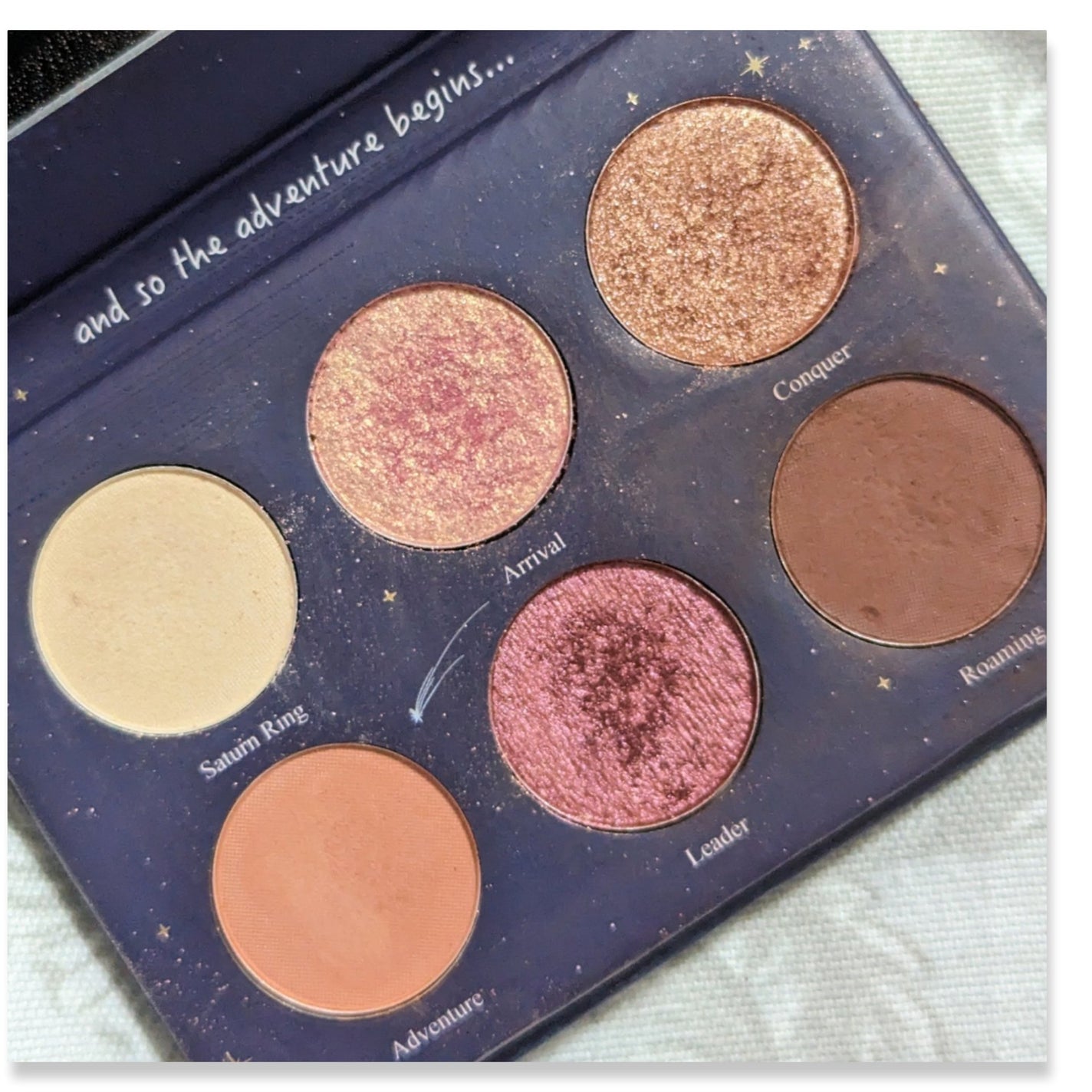 銀河系アイシャドウパレット/Ready to Shine/アイシャドウパレットを使ったクチコミ(3枚目)