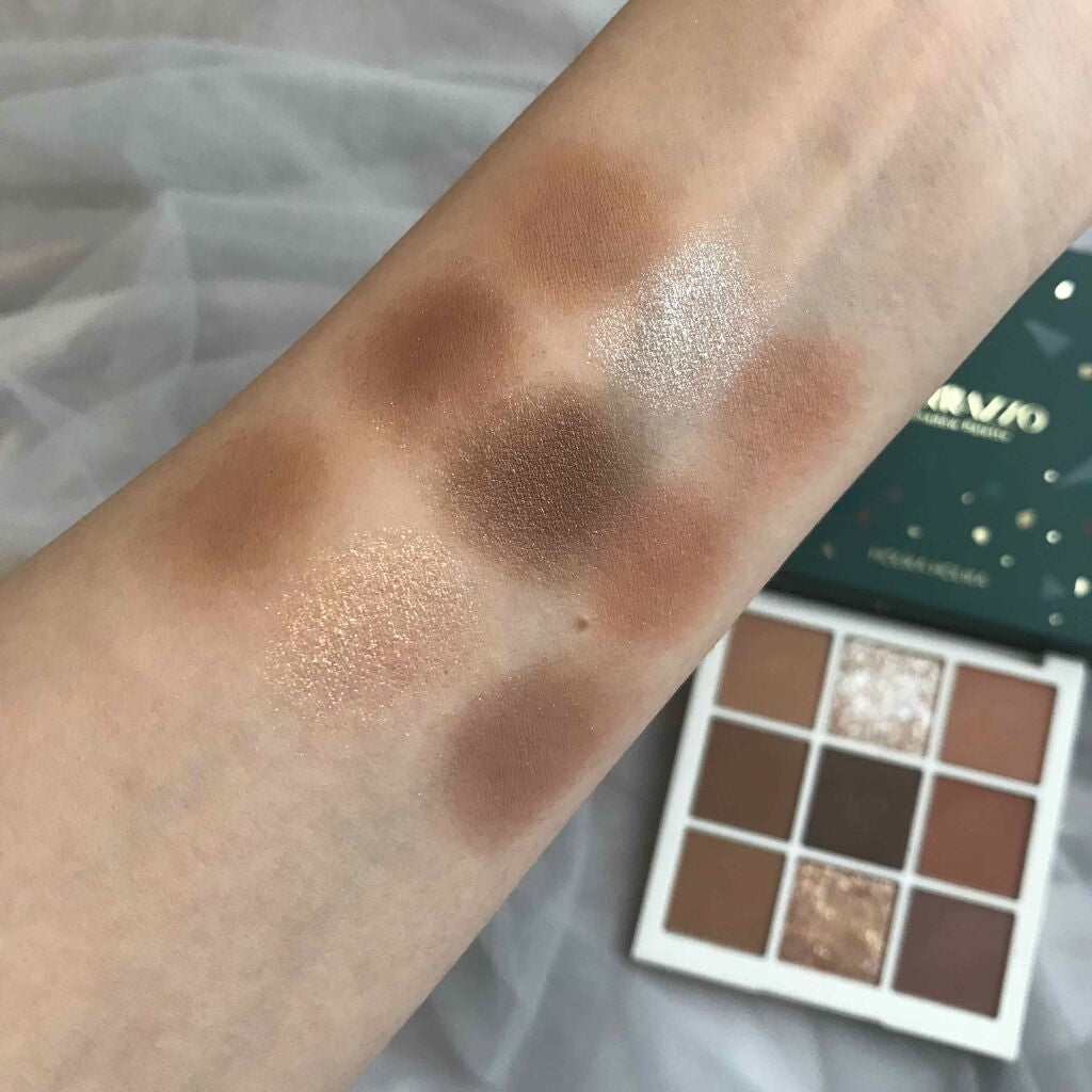 TERRAZZO Shadow palette/HOLIKA HOLIKA/アイシャドウパレットを使ったクチコミ(2枚目)