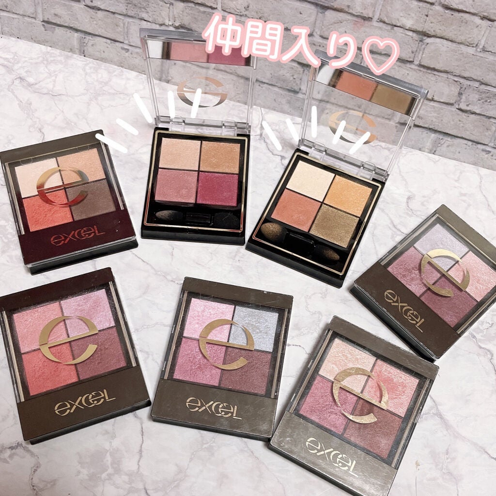 リアルクローズシャドウ/excel/アイシャドウパレットを使ったクチコミ(8枚目)