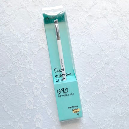 FilliMilli デュアルアイブロウブラシ590/fillimilli/メイクブラシを使ったクチコミ(2枚目)