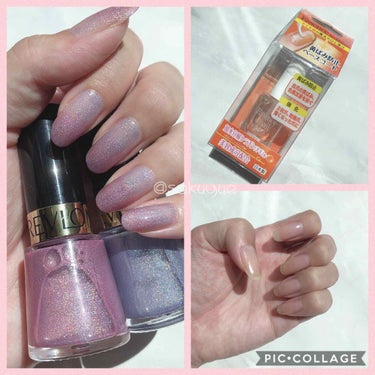 ネイル エナメル 105 ギャラクティック ピンク/REVLON/マニキュアを使ったクチコミ（1枚目）