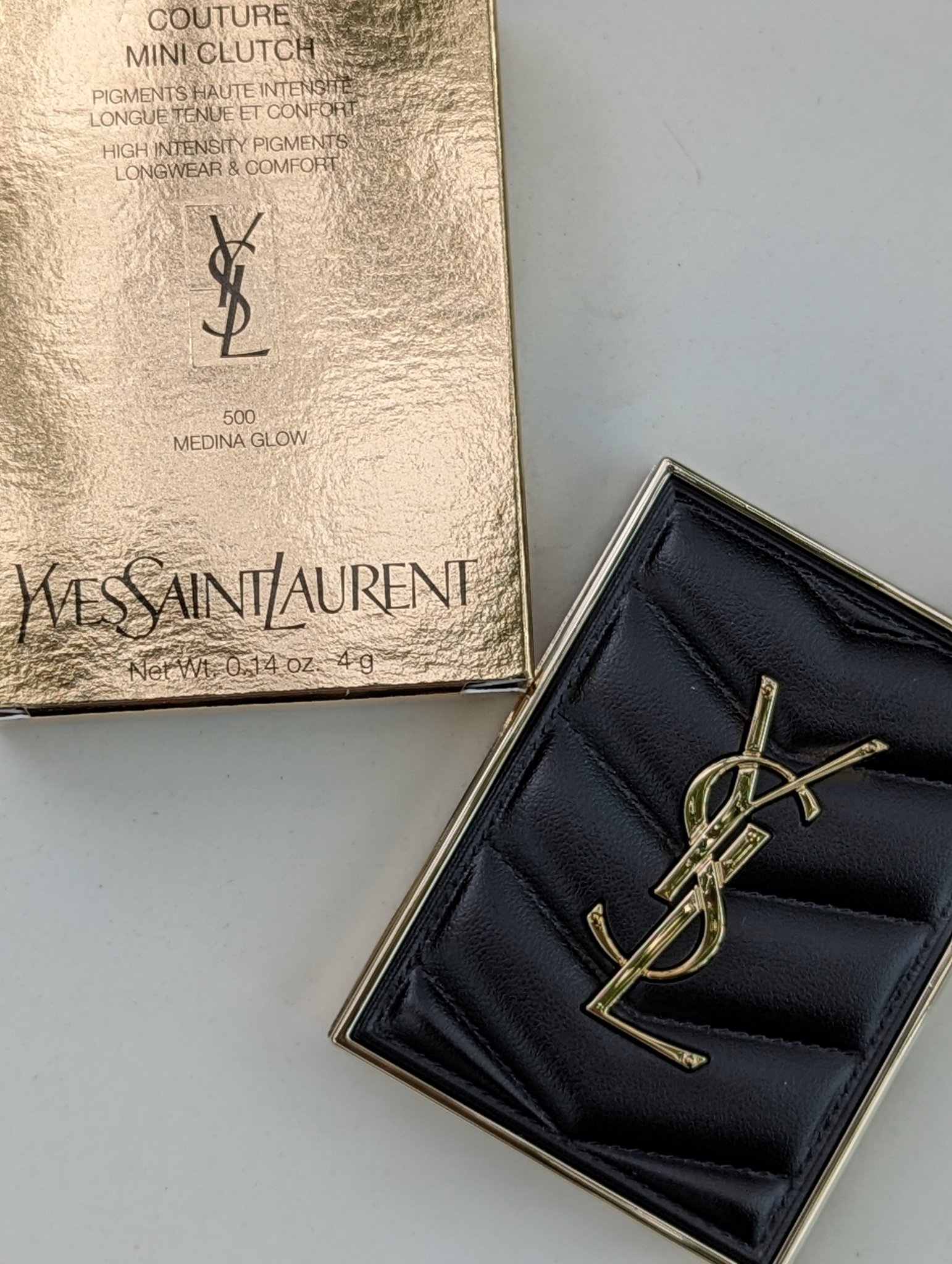 クチュール ミニ クラッチ/YVES SAINT LAURENT BEAUTE/アイシャドウパレットを使ったクチコミ（2枚目）