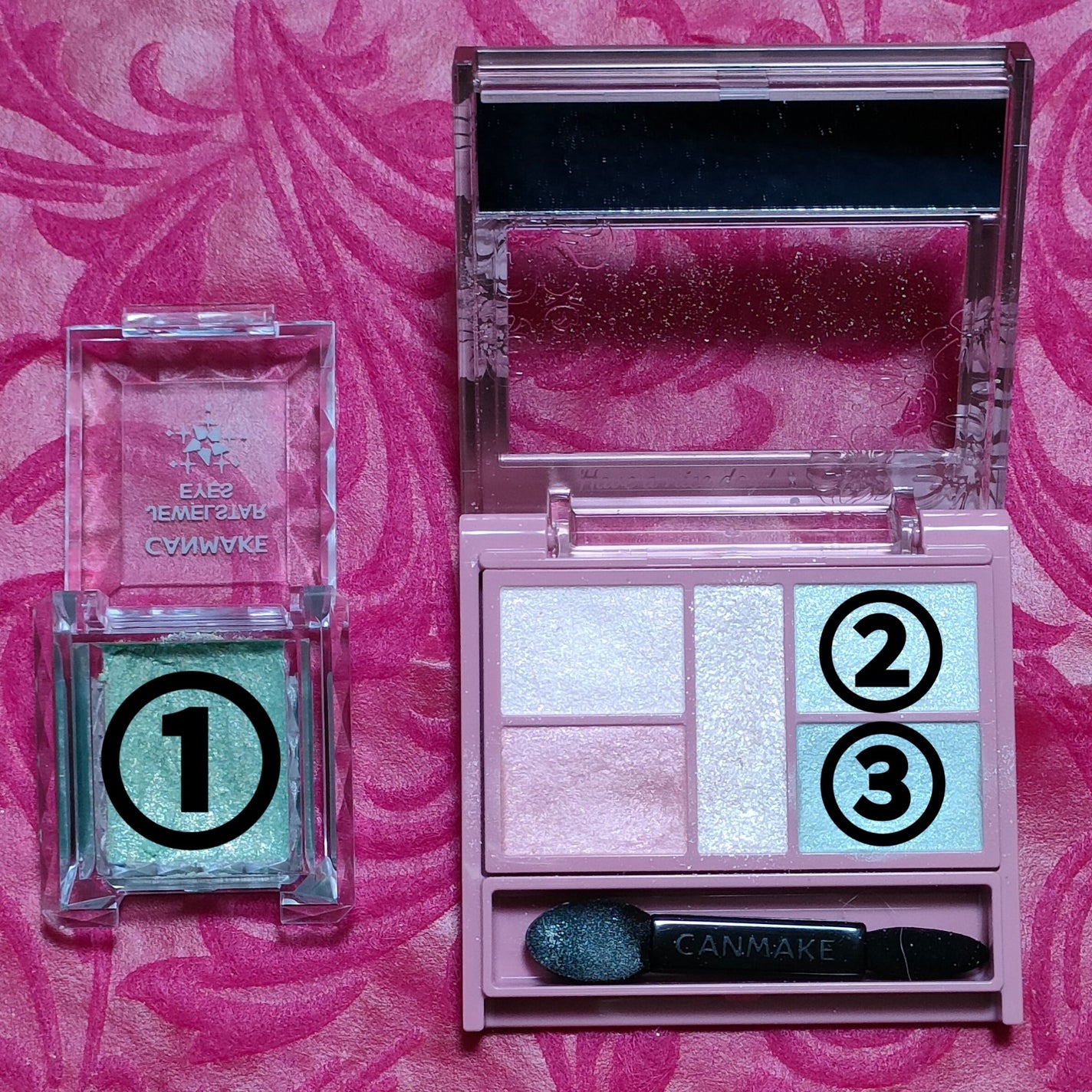 ジュエルスターアイズ/キャンメイク/ジェル・クリームアイシャドウを使ったクチコミ(4枚目)