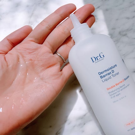 ザモイスチャーバリアDリキッドトナー/Dr.G/化粧水を使ったクチコミ(3枚目)