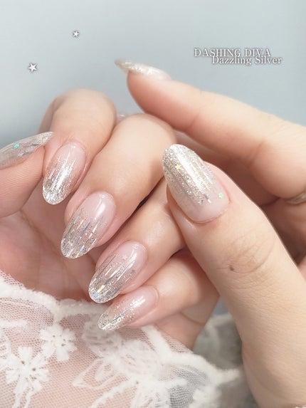 GLAZE グレーズ 半硬化タイプジェルネイルシール/DASHINGDIVA MAGICPRESS/ネイルシールを使ったクチコミ(1枚目)