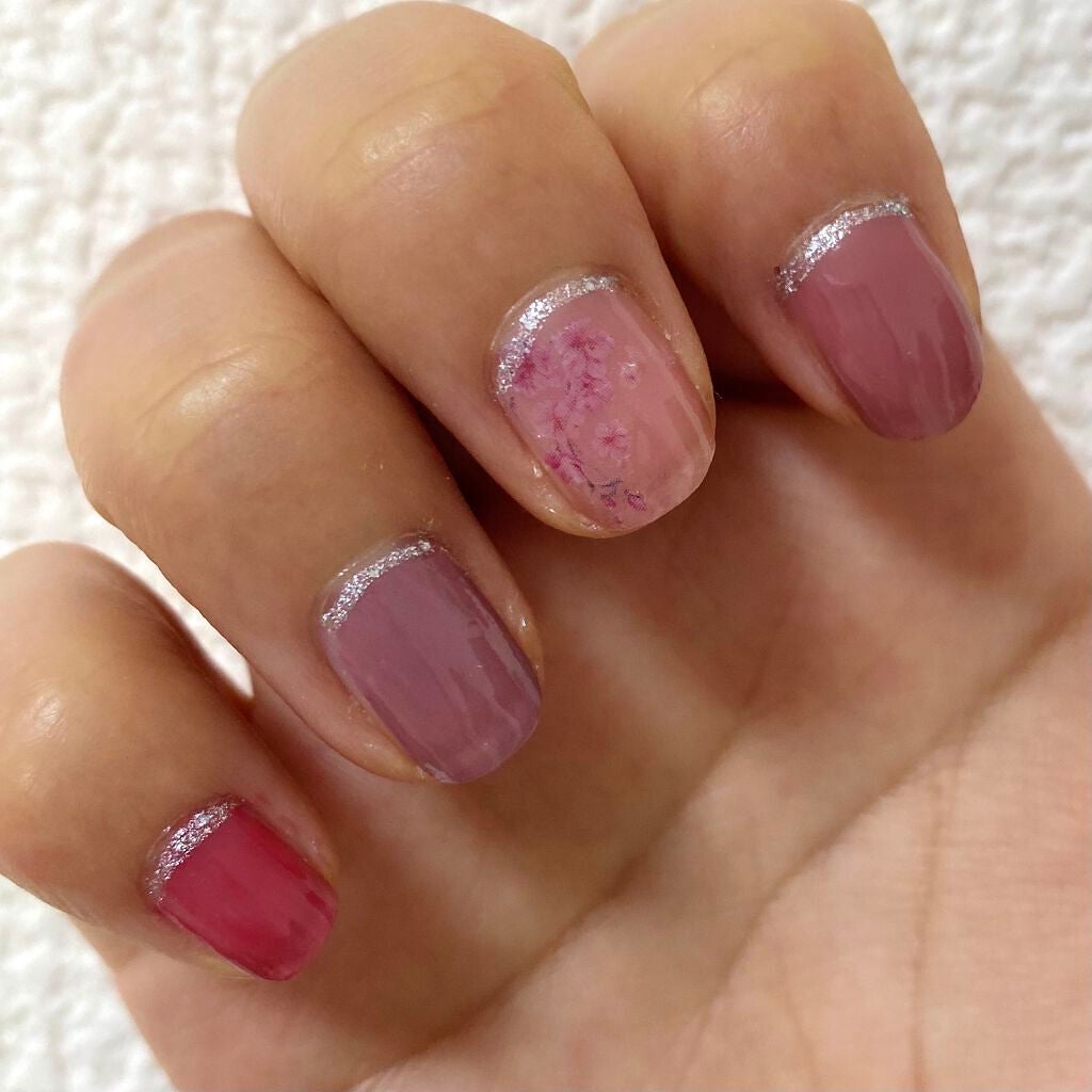 クイッククリスタルコート/ネイリスト/ネイルトップコートを使ったクチコミ(2枚目)