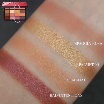 サマーアンレイテッド アイシャドーパレット/NARS/アイシャドウパレットを使ったクチコミ(9枚目)