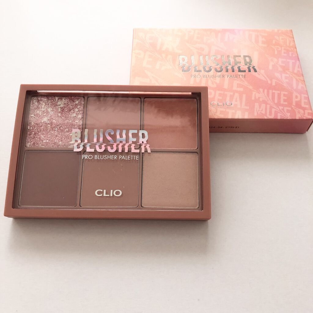 プロ ブラッシャー パレット/CLIO/パウダーチークを使ったクチコミ（2枚目）