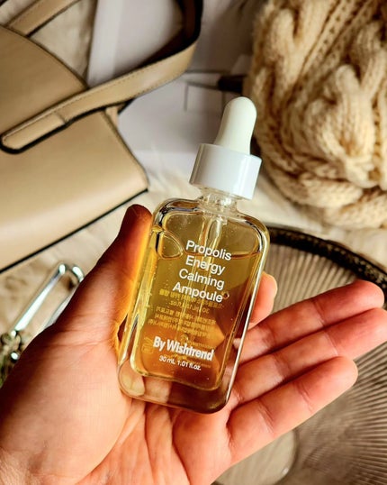 プロポリスエナジーカーミングアンプル/By Wishtrend/美容液を使ったクチコミ(1枚目)