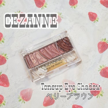 トーンアップアイシャドウ/CEZANNE/アイシャドウパレットを使ったクチコミ（1枚目）