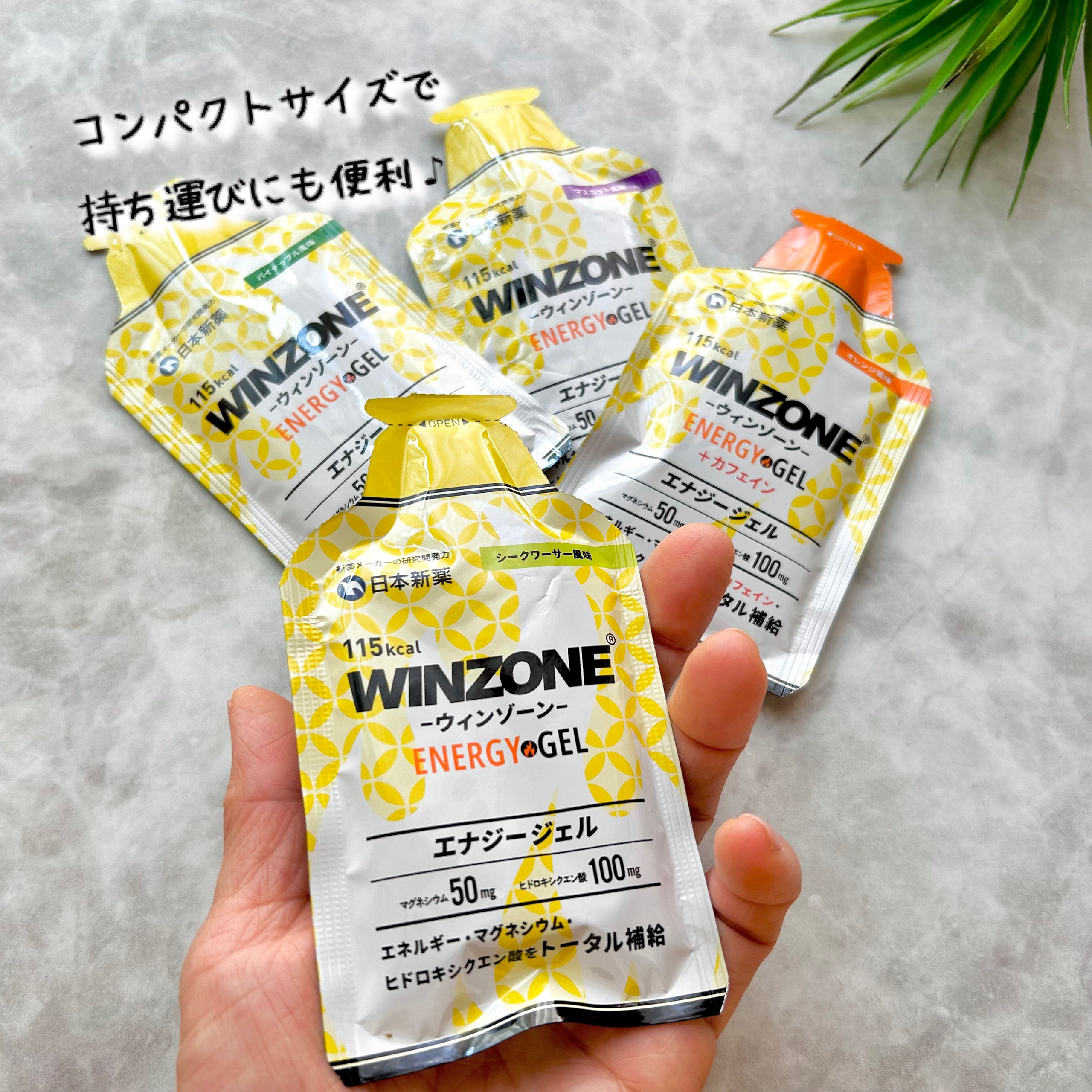 WINZONEエナジージェル/日本新薬/バランス栄養食を使ったクチコミ（2枚目）