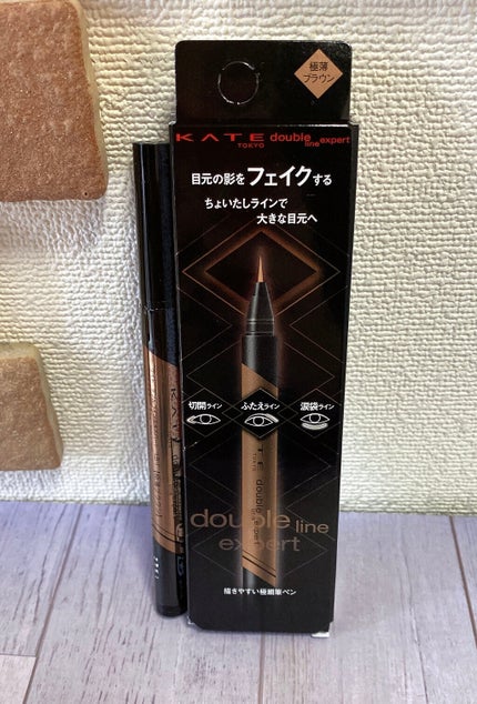 ダブルラインエキスパート/KATE/リキッドアイライナーを使ったクチコミ(1枚目)