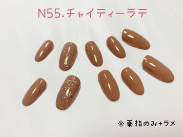 カラフルネイルズ N56 オリーブグリーン/キャンメイク/マニキュアを使ったクチコミ（3枚目）