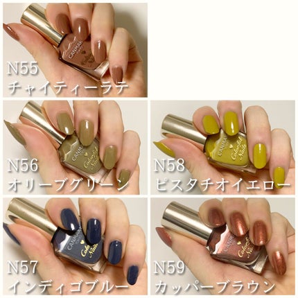 カラフルネイルズ/キャンメイク/マニキュアを使ったクチコミ(2枚目)