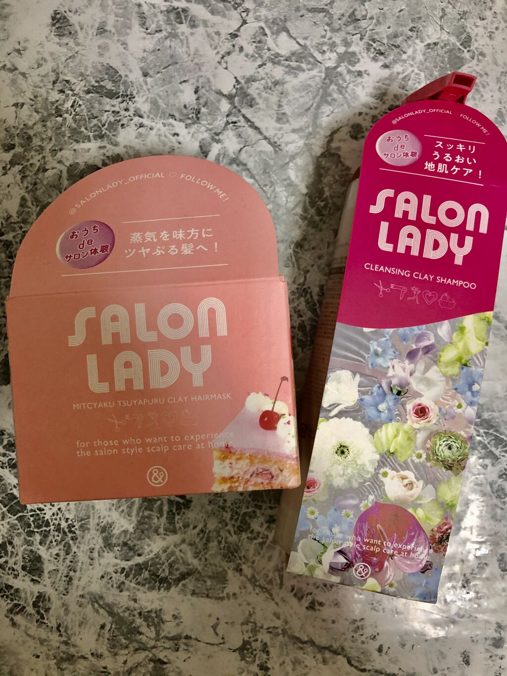 サロンレディ クレンジングクレイシャンプー/SALON LADY/市販シャンプーを使ったクチコミ（1枚目）