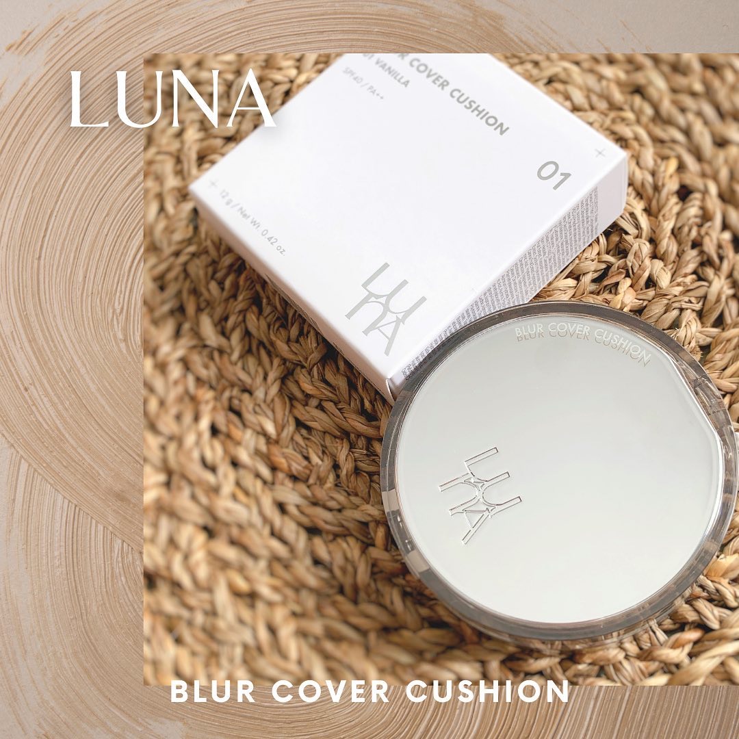 ブラーカバークッション/LUNA/クッションファンデーションを使ったクチコミ（1枚目）