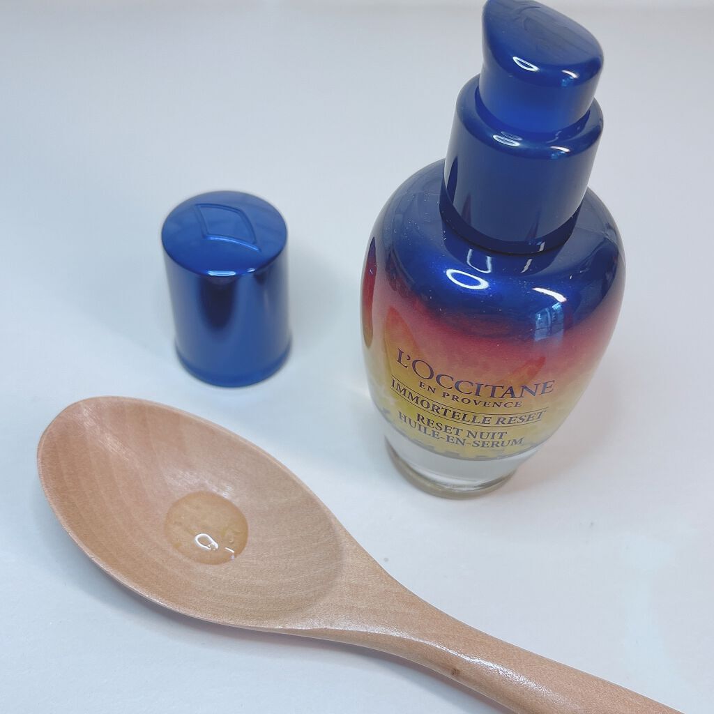 イモーテル オーバーナイトリセットセラム/L'OCCITANE/美容液を使ったクチコミ(7枚目)