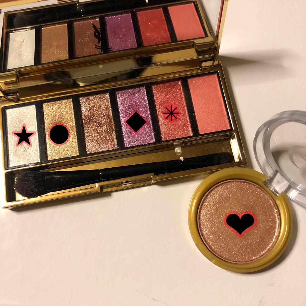 シャイニーシャドウ N/excel/単色アイシャドウを使ったクチコミ（2枚目）