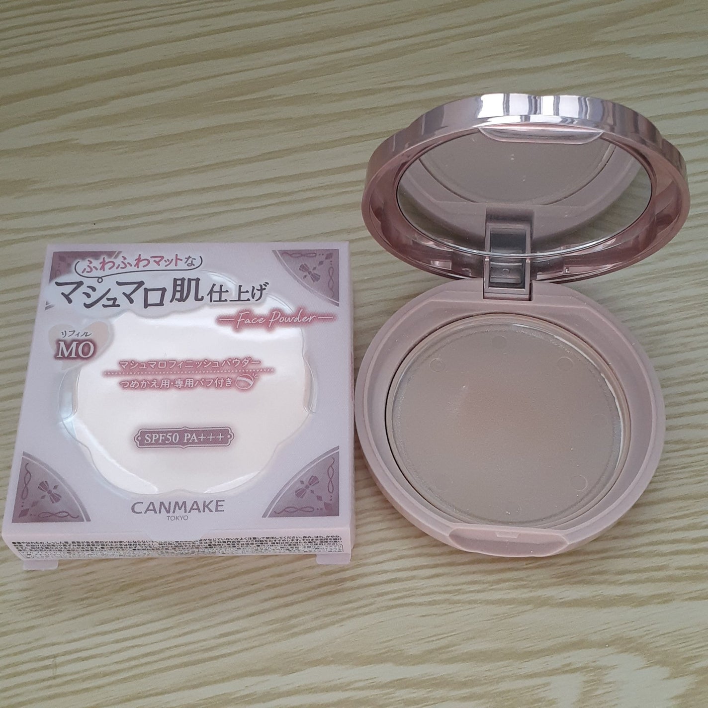 マシュマロフィニッシュパウダー/キャンメイク/プレストパウダーを使ったクチコミ(2枚目)