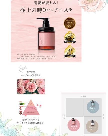 クレイクリームシャンプー(スムース)/cocone/市販シャンプーを使ったクチコミ(4枚目)