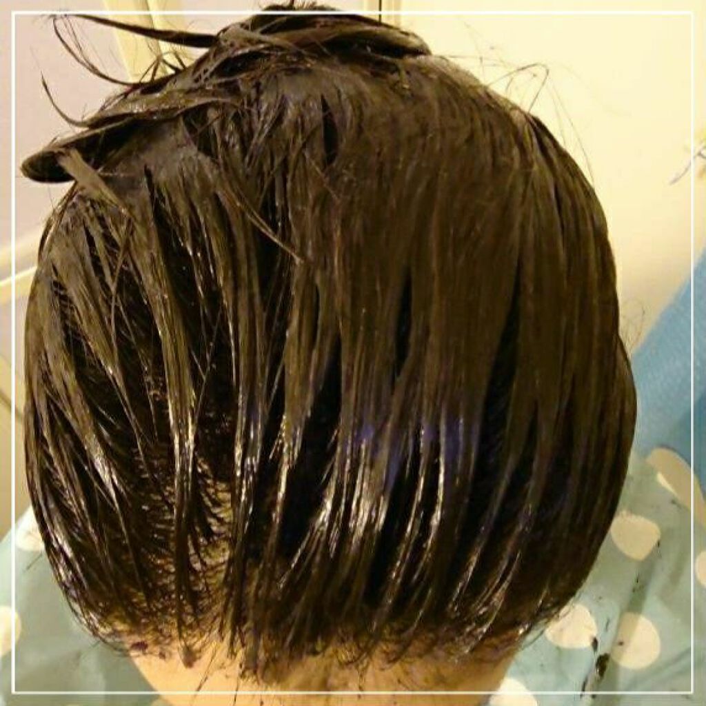 カラーリングミルク【旧】/パルティ/ヘアカラーを使ったクチコミ(2枚目)