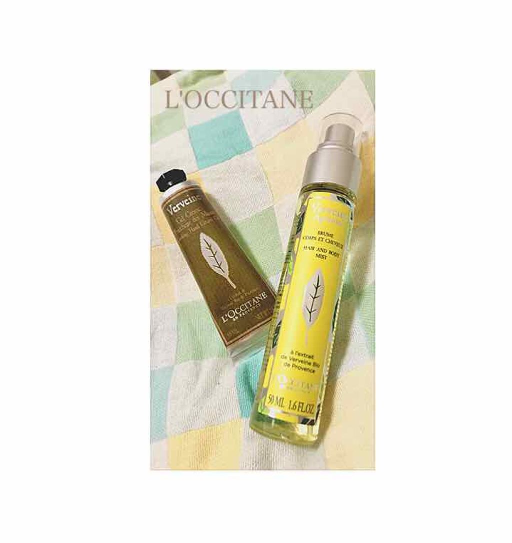 ヴァーベナ アイスハンドクリーム/L'OCCITANE/ハンドクリームを使ったクチコミ（1枚目）