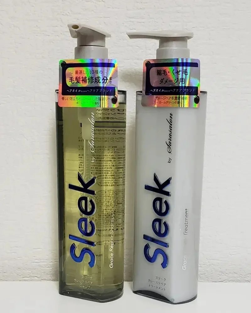 グレースリペアシャンプー／トリートメント/スリーク by サラサロン/市販シャンプーを使ったクチコミ（1枚目）